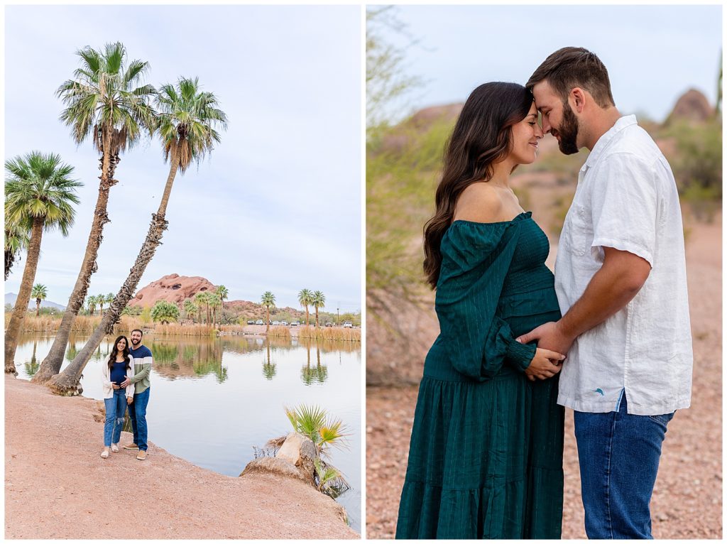 Maternity portrait session with Bayley Jordan Photography in Tempe, Arizona