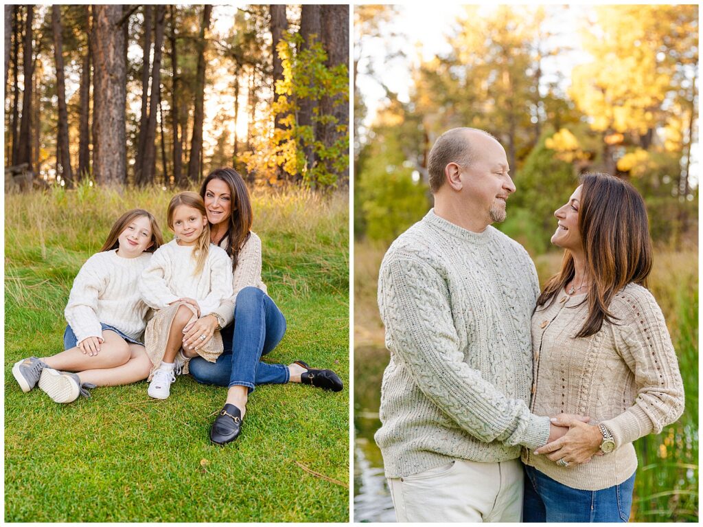 Fall Family portrait session in Flagstaff with Bayley Jordan Photography